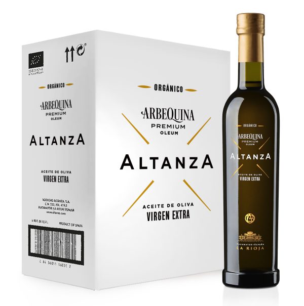 Altanza organic extra virgin olive oil. Case of 6 bottles. - Image 4