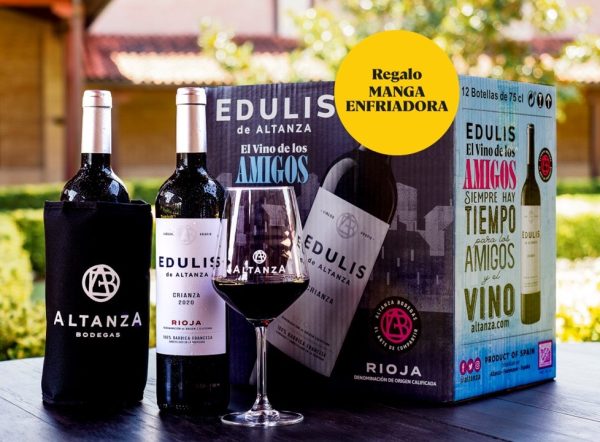 Edulis Crianza 2020. Caja 12 bot.