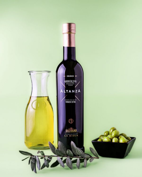 Altanza organic extra virgin olive oil. Case of 6 bottles.